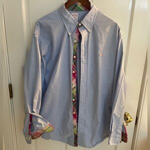 Brooks Brothers Supima Cotton Twill Button-Down Collar Men’s Dress Shirt